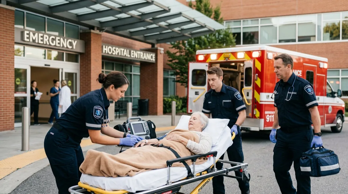 Ilustração dos sinais de alerta de AVC