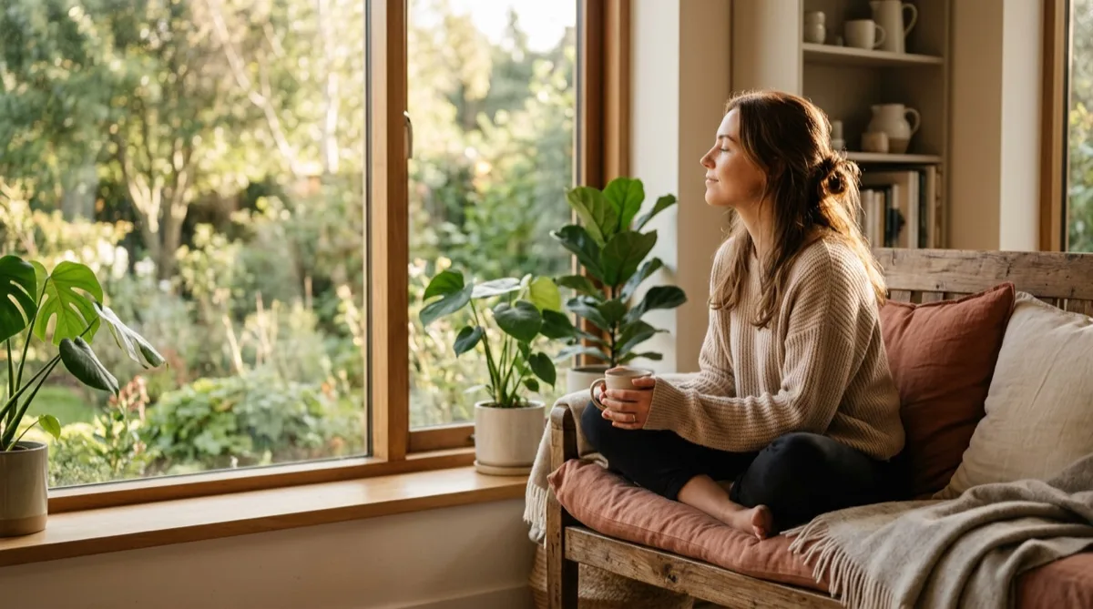 Ilustração representativa dos sintomas de depressão e saúde mental