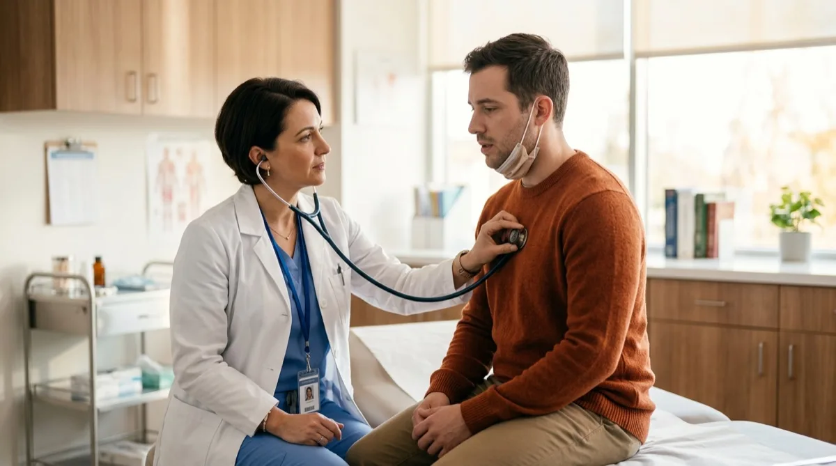 Ilustração dos sintomas da gripe A