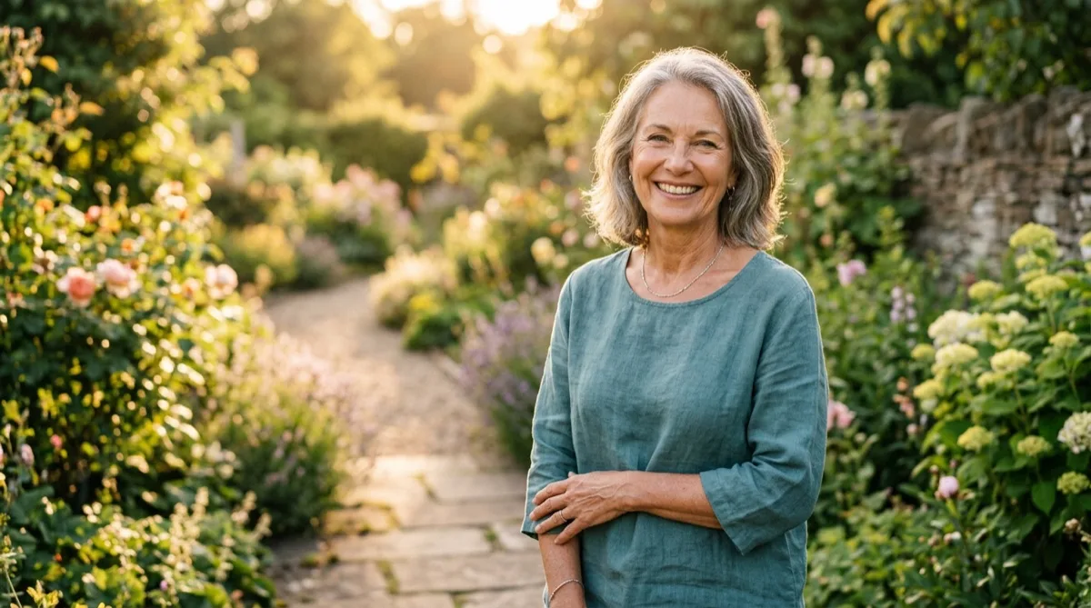 Ilustração dos sintomas da menopausa